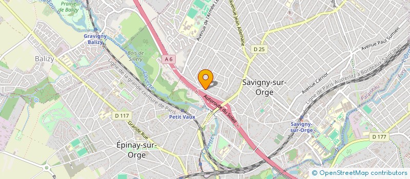localisation de l'entreprise NIWA à SAVIGNY-SUR-ORGE