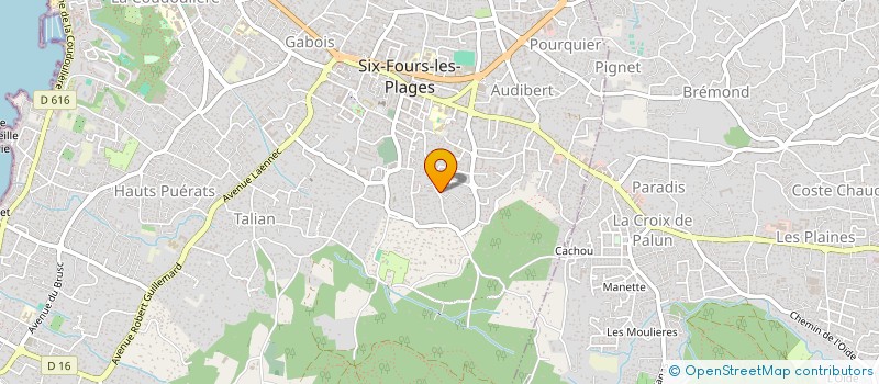localisation de l'entreprise NIWA CONCEPT à SIX-FOURS-LES-PLAGES