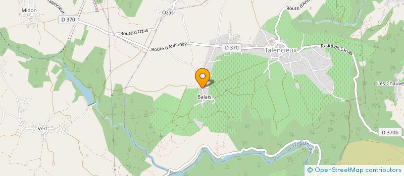 localisation de l'entreprise NIWAKI ET CO  TALENCIEUX