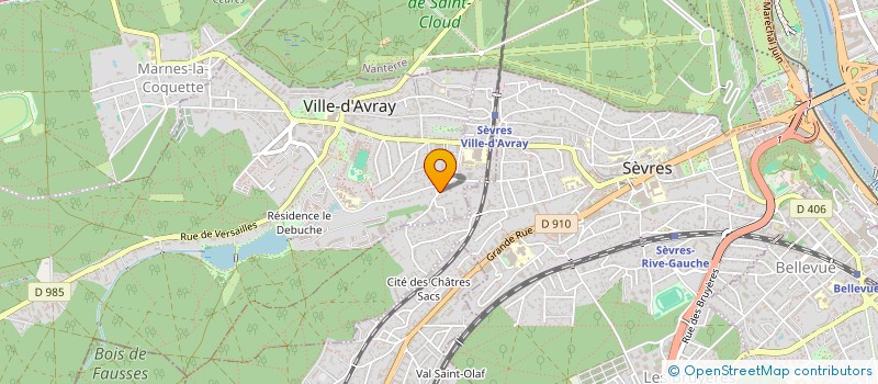 localisation de l'entreprise NIWAKI I  VILLE-D'AVRAY