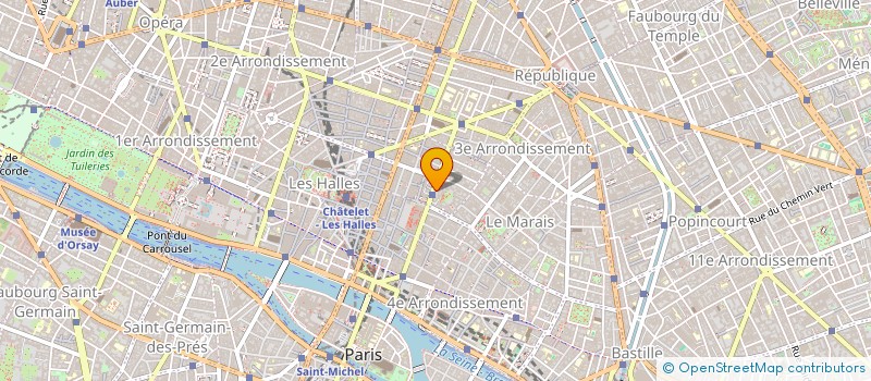 localisation de l'entreprise NIWAKI SERVICES à PARIS