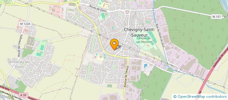 localisation de l'entreprise NIWI à CHEVIGNY-SAINT-SAUVEUR