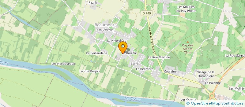 localisation de l'entreprise NIX  BEAUMONT-EN-VERON