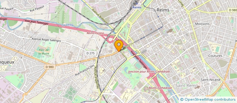 localisation de l'entreprise NIX GAME CENTER  REIMS