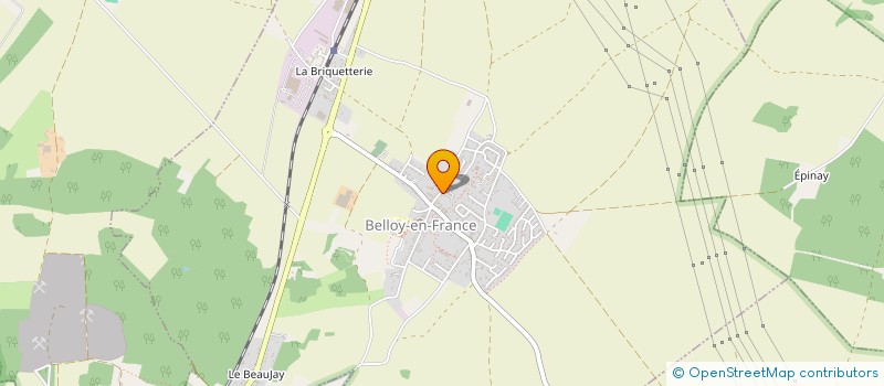 localisation de l'entreprise NIXON DRIVE  BELLOY-EN-FRANCE