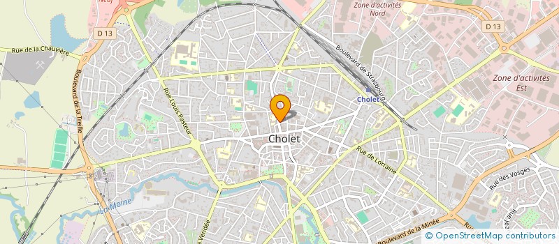 localisation de l'entreprise NIYA à CHOLET