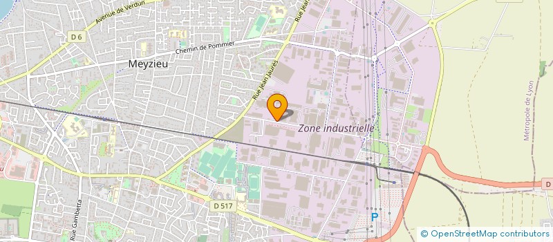 localisation de l'entreprise NIYA  MEYZIEU