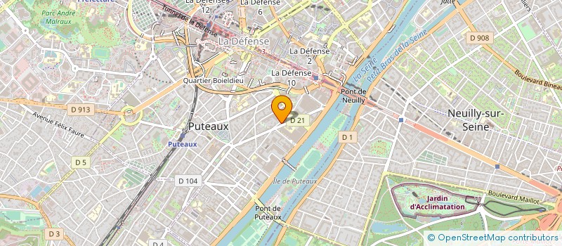 localisation de l'entreprise NIYA  PUTEAUX