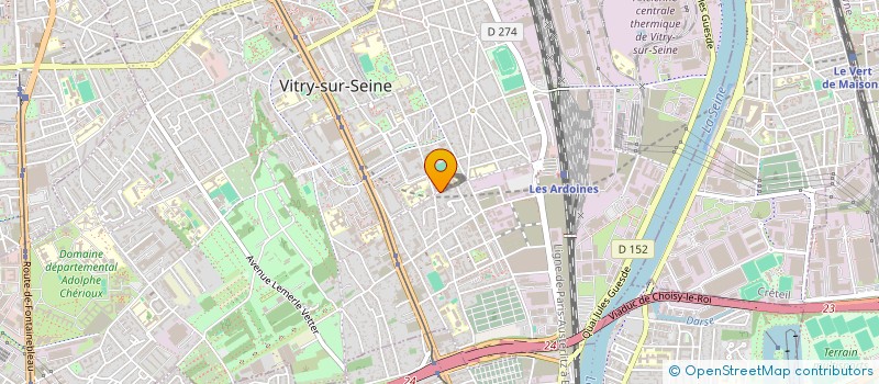 localisation de l'entreprise NIYA  VITRY-SUR-SEINE