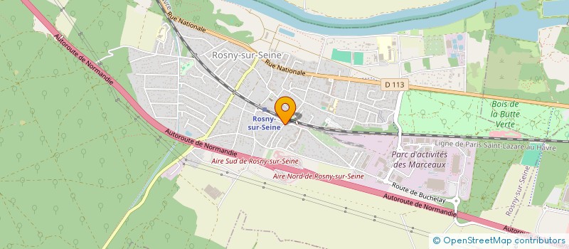 localisation de l'entreprise NIYA  ROSNY-SUR-SEINE