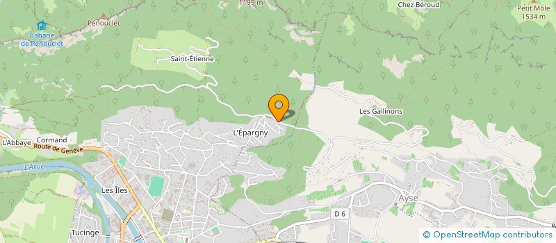 localisation de l'entreprise NIYADONA  BONNEVILLE