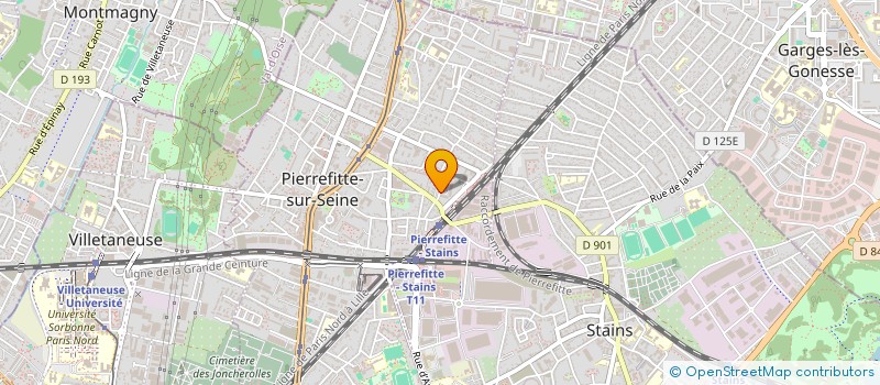 localisation de l'entreprise NIYAH STUDIO  PIERREFITTE-SUR-SEINE
