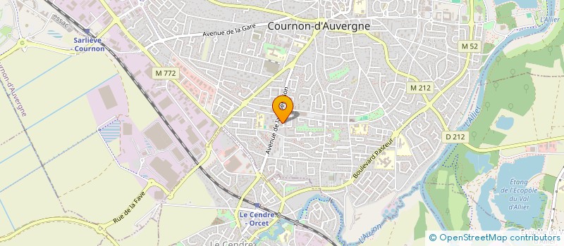 localisation de l'entreprise NIYALB BOUTIK à COURNON-D'AUVERGNE