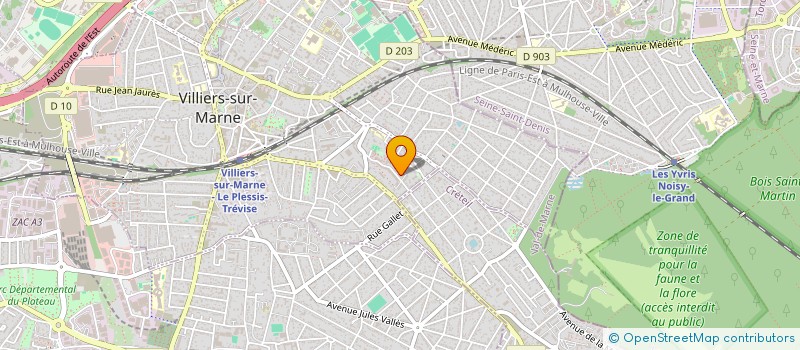 localisation de l'entreprise NIYYAH D'UNE VIE à VILLIERS-SUR-MARNE