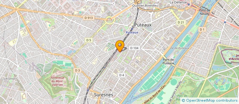localisation de l'entreprise NIZAN CAPITAL à SURESNES