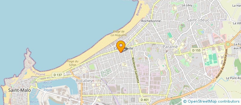 localisation de l'entreprise NIZAN DEVELOPPEMENT  SAINT-MALO