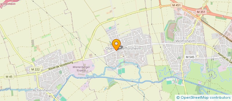 localisation de l'entreprise NIZAR BARBER SHOP  OBERSCHAEFFOLSHEIM