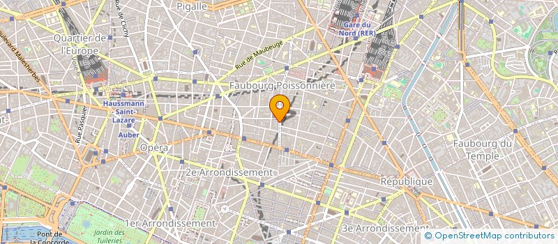 localisation de l'entreprise NIZARD                        GUY  PARIS