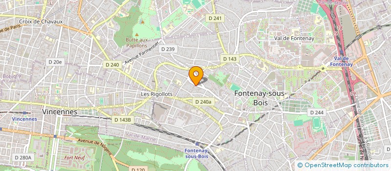 localisation de l'entreprise NIZARD INVESTISSEMENT à FONTENAY-SOUS-BOIS