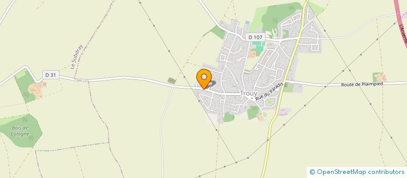 localisation de l'entreprise NIZIOR-H  TROUY