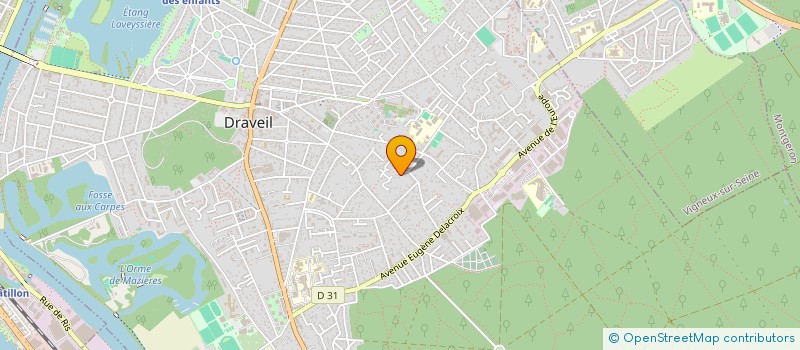 localisation de l'entreprise NIZO SERVICES à DRAVEIL