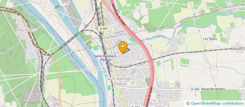 localisation de l'entreprise NIZUW FRANCE à SAINT-RAMBERT-D'ALBON