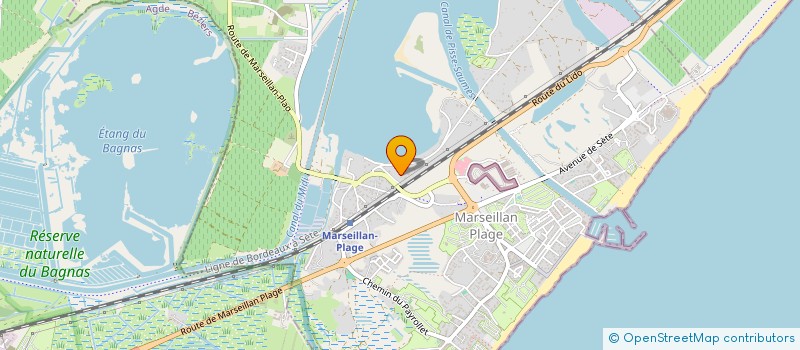 localisation de l'entreprise NJ à MARSEILLAN