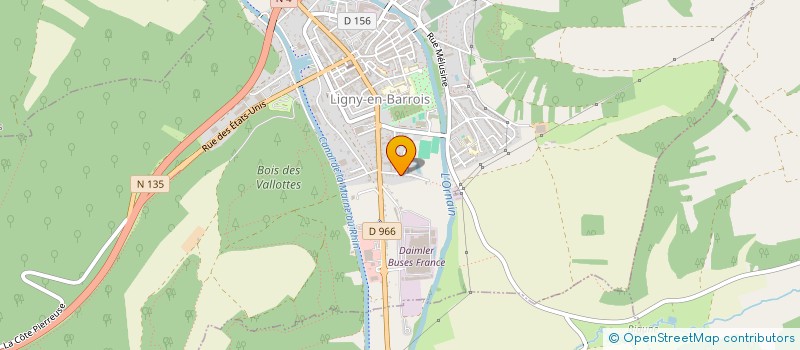 localisation de l'entreprise NJ à LIGNY-EN-BARROIS