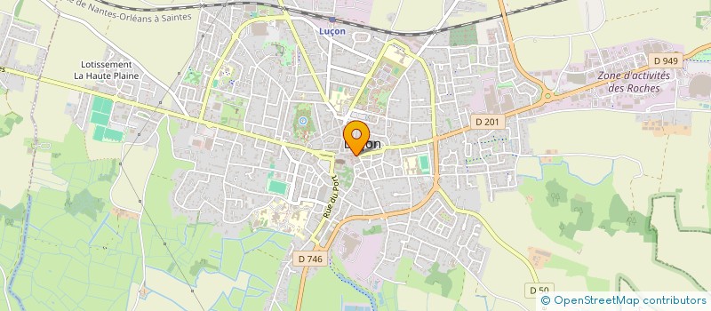 localisation de l'entreprise NJ  LUCON