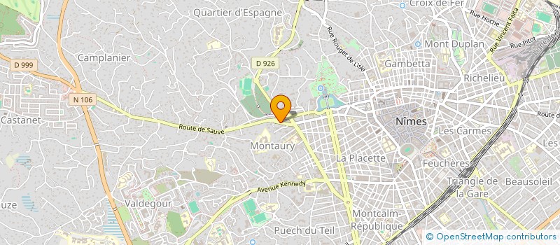 localisation de l'entreprise NJ AUTO  ALES