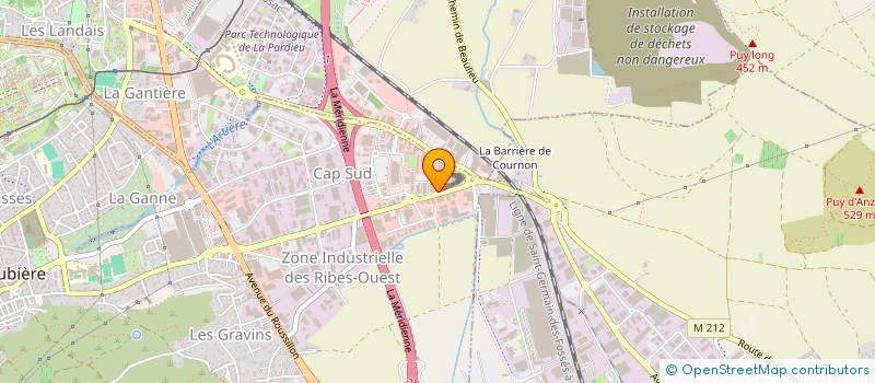 localisation de l'entreprise NJ AUTO  AUBIERE