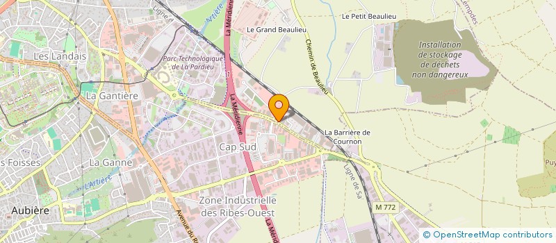 localisation de l'entreprise NJ BARBER  CLERMONT-FERRAND