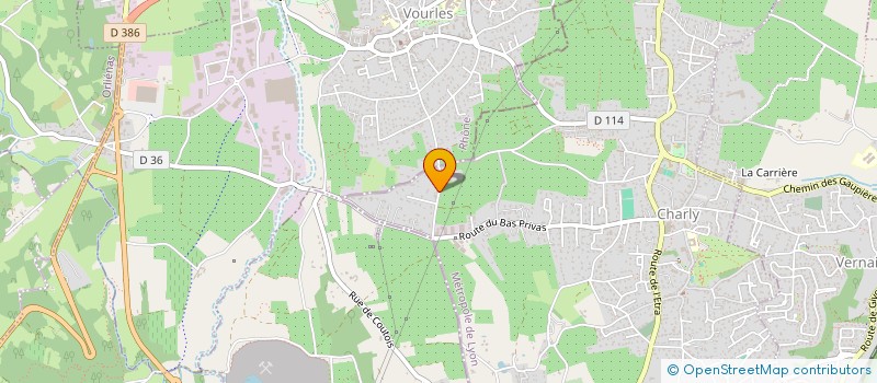 localisation de l'entreprise NJ CONSEIL HABITATS  CHARLY