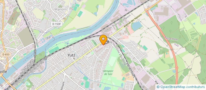 localisation de l'entreprise NJ CONSULTING  YUTZ