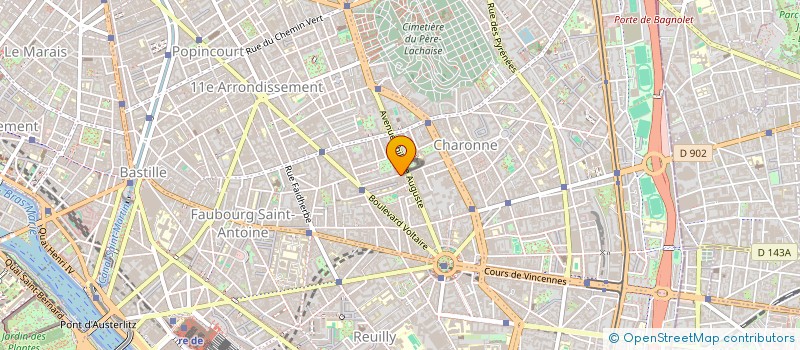localisation de l'entreprise NJ CORP à PARIS