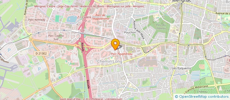 localisation de l'entreprise NJ CUISINES à MERIGNAC