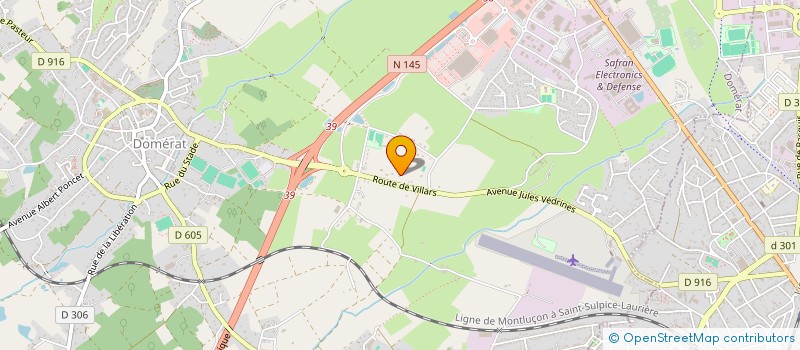 localisation de l'entreprise NJ DIAG à DOMERAT