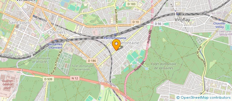 localisation de l'entreprise NJ DRIVE à VERSAILLES
