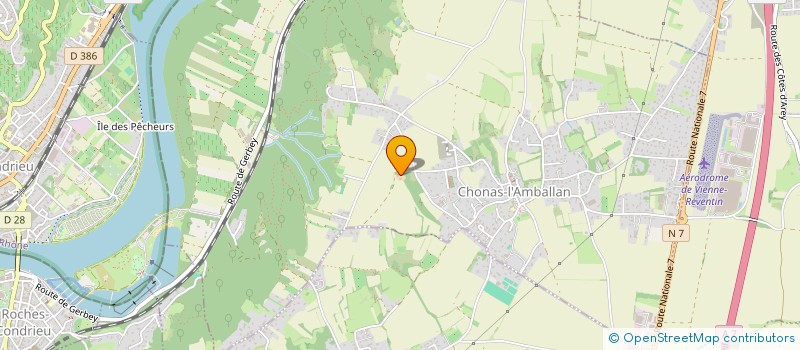 localisation de l'entreprise NJ EXPERT DIAG  CHONAS-L'AMBALLAN