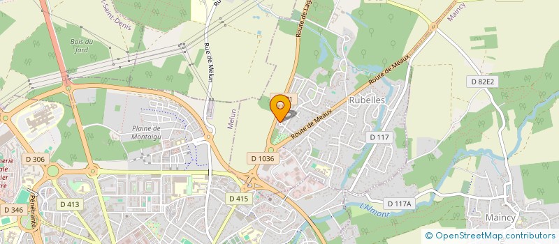 localisation de l'entreprise NJ GROUPP  RUBELLES