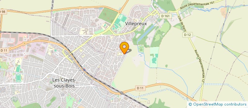 localisation de l'entreprise NJ HOLDING  VILLEPREUX