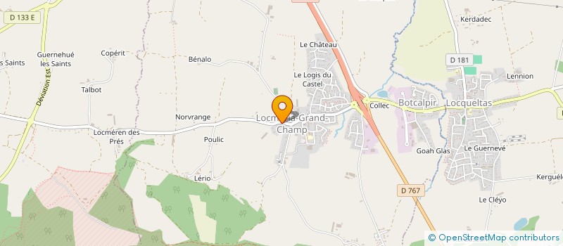 localisation de l'entreprise NJ-HORIZON  LOCMARIA-GRAND-CHAMP