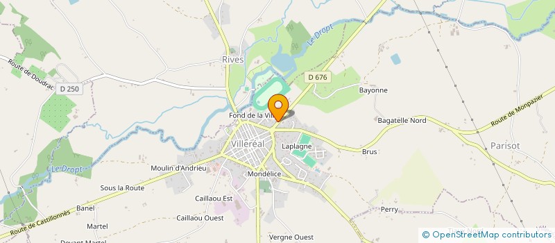 localisation de l'entreprise NJ IMMO  VILLEREAL