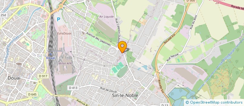 localisation de l'entreprise NJ INVEST  WAZIERS