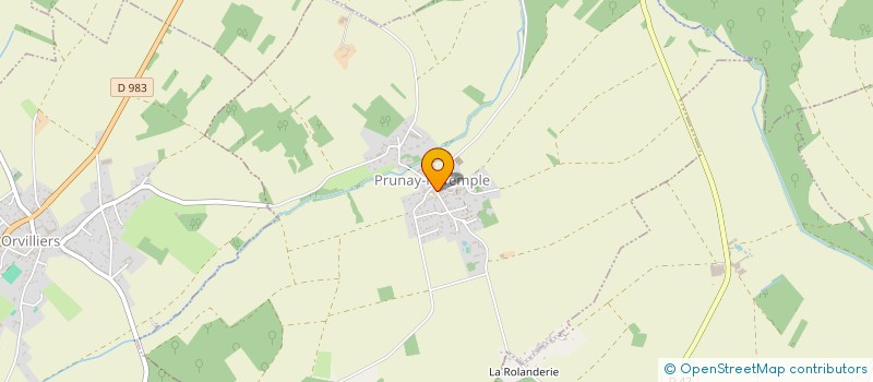 localisation de l'entreprise NJ INVEST  PRUNAY-LE-TEMPLE