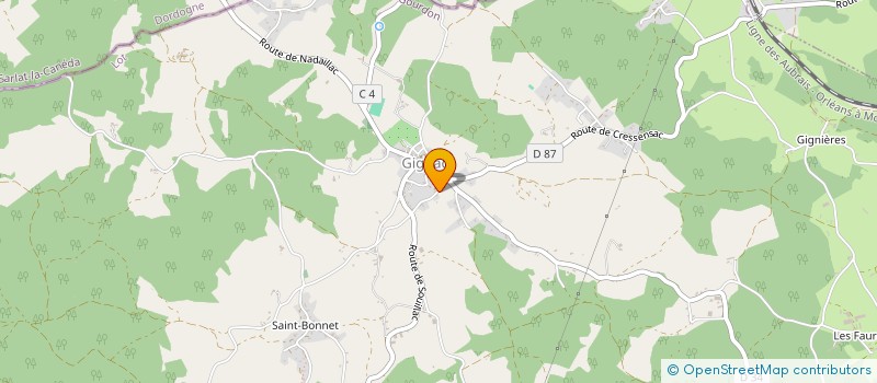 localisation de l'entreprise NJ MECA 19  GIGNAC