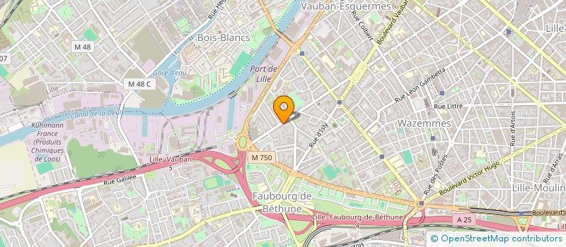 localisation de l'entreprise NJ PARTNERS LILLE  LILLE