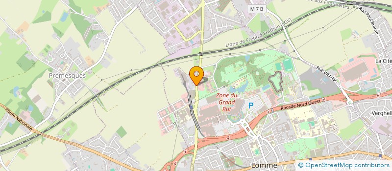 localisation de l'entreprise NJ PROPERTY à LILLE
