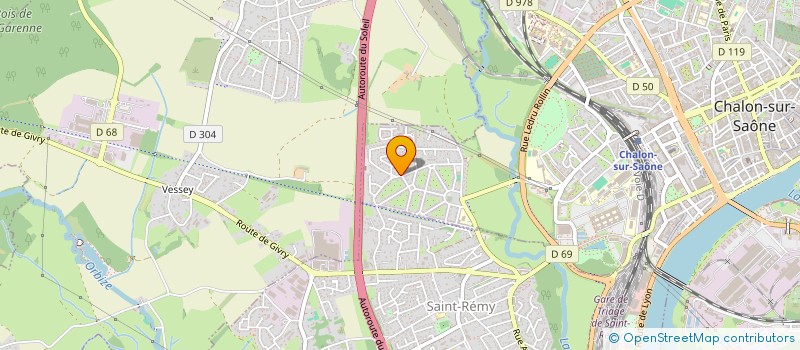 localisation de l'entreprise NJ QSE  CHALON-SUR-SAONE