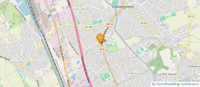localisation de l'entreprise NJ SERVICES à SAINT-ALBAN